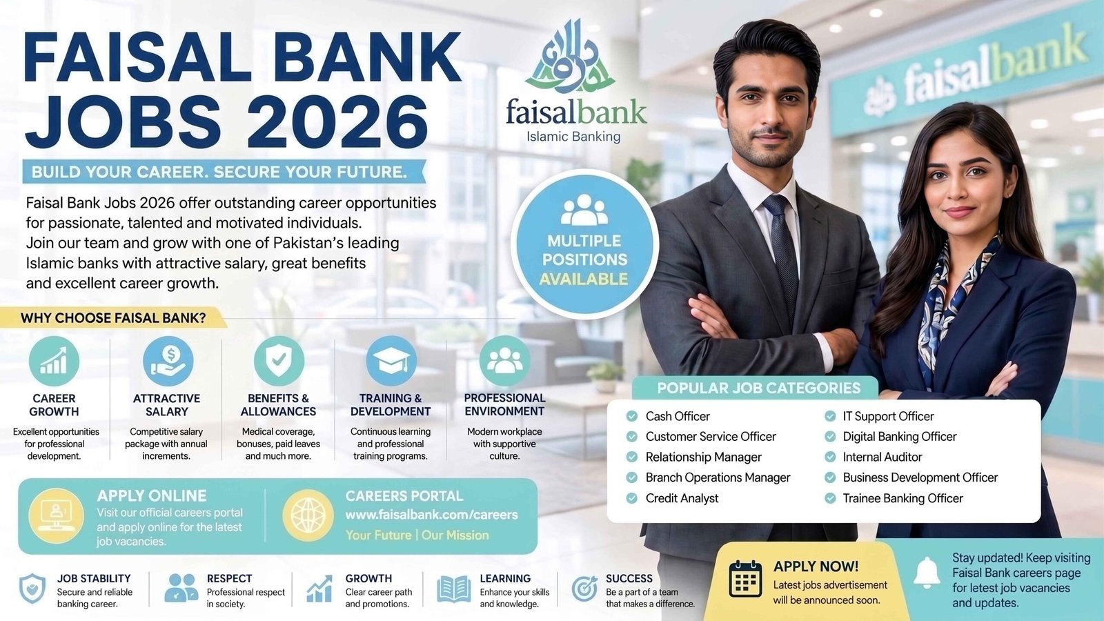Faysal Bank Jobs 2026