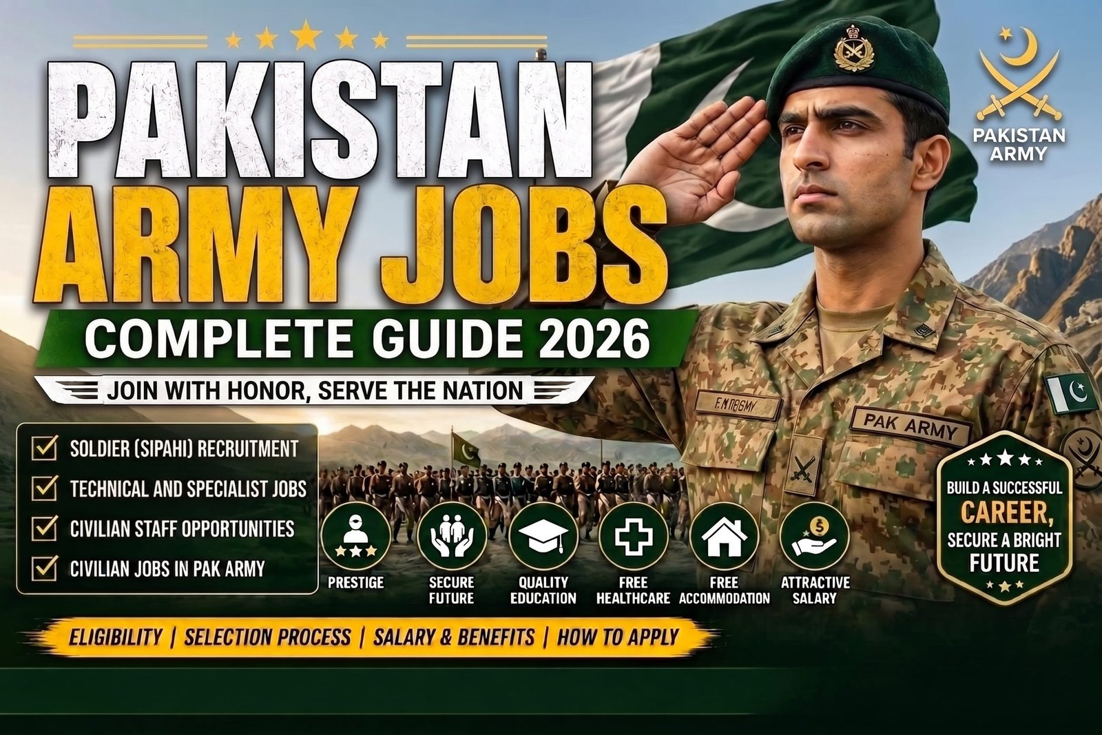 Pakistan Army Jobs 2026
